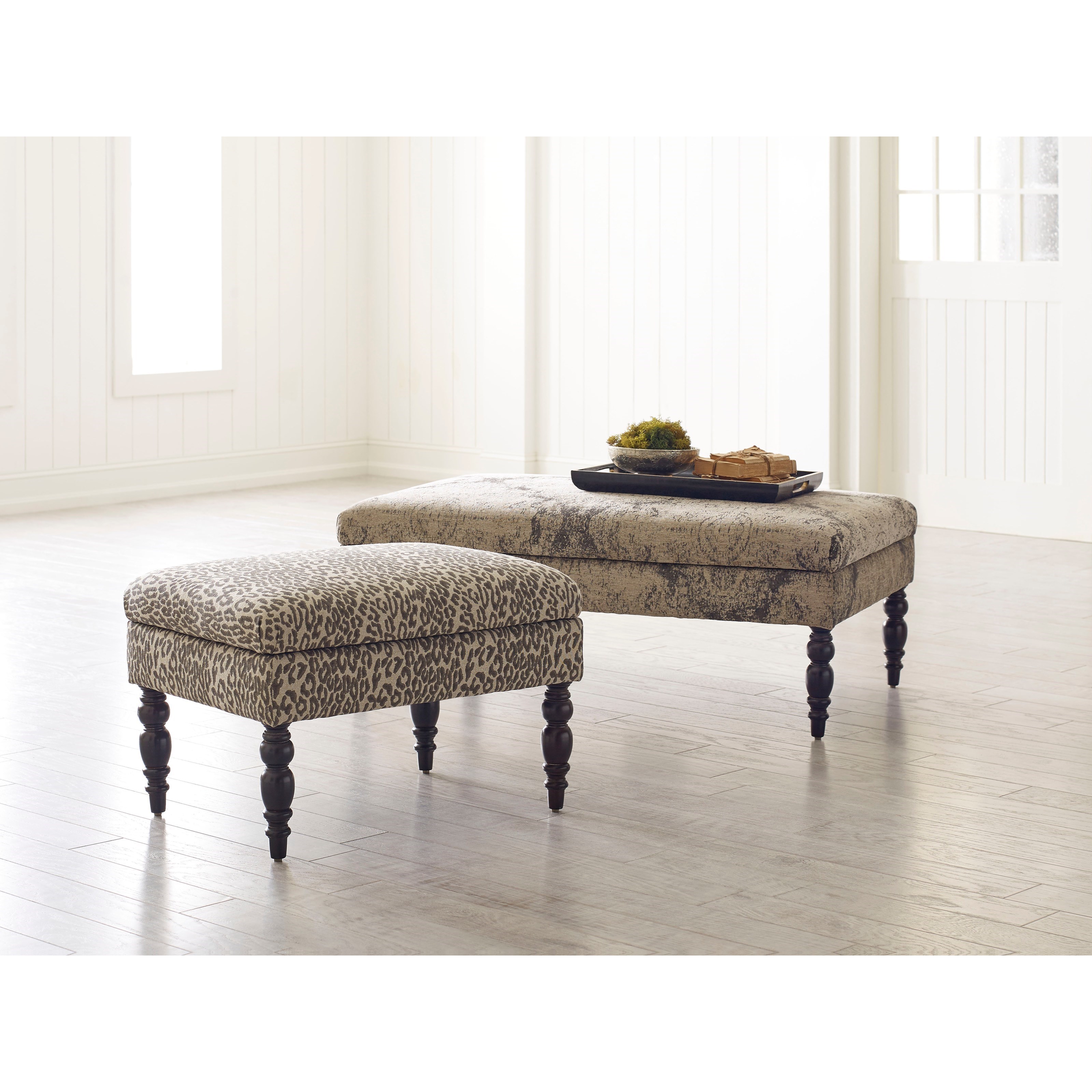 Large Cocktail Ottoman